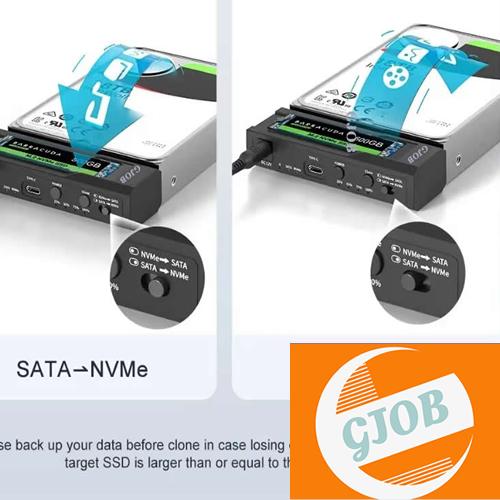 GJOB M2 NVMEDEN NOTEBOOK DİSKİNE KOPYLAMA CİHAZI