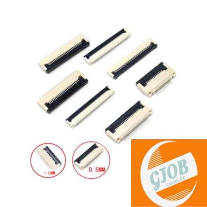 Gjob 0.5mm Fpc Soket 10PİN Fpc Soket 1 Adet Klavye Soketi