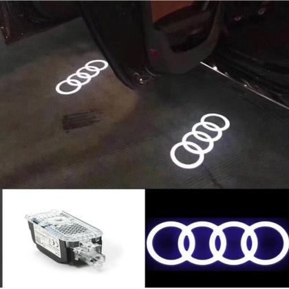 GJOB Audi S5 Kapı Altı Işıklı Logo